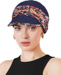 Chemo Headwear Viscose Newsboy Cap for Women Fall and Winter Hats