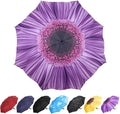 YumSur Compact Travel Umbrella - Windproof, Reinforced Canopy, Tested in 60mph Winds, Strong Reinforced Windproof Umbrella, One Touch Auto Open/Close for Men & Women