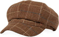 Comhats Wool Fashion Newsboy Hats for Women Winter Warm Pageboy Cabbie Cap Beret