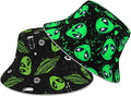 Hat Reversible Fisherman Hats Double Sided Wearing for Women Men Boys Girls