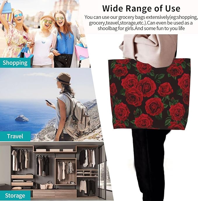 Sunflower Tote Bag For Women, Waterproof Shoulder Bags Big Reusable Grocery Handbag For Shopping Picnic Work Beach
