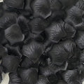 Separated Black Rose Petals,1500 Pcs Black Flower Petals,Fake Rose Petals for Wedding,Romantic Decorations Special Night(Ready-to-use)