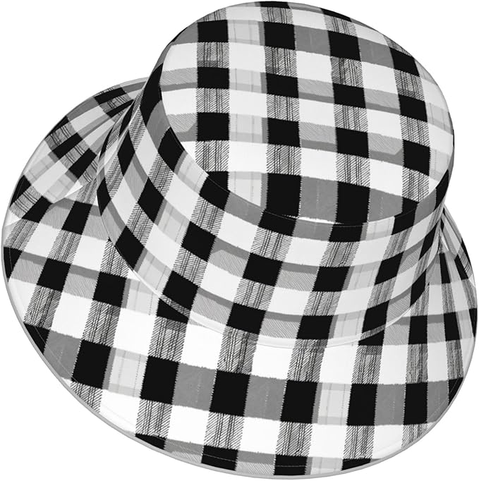 Bucket Hat Double-Side-Wear Reversible Sun Hat Beach Travel Hiking for Women Men