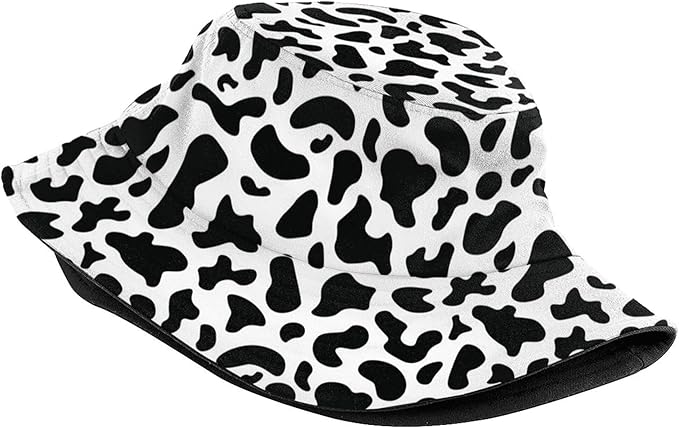 Bucket Hat for Women Men, Summer Print Hat Travel Packable Sun Cap Outdoor Hat for Women and Men