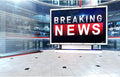 Breaking News Backdrop TV News Broadcast Hall Studio Background News Room Broadcasting Photography Background Program Record News Report Business Newsman Backdrop Kids Portrait Photo Props 8x6ft