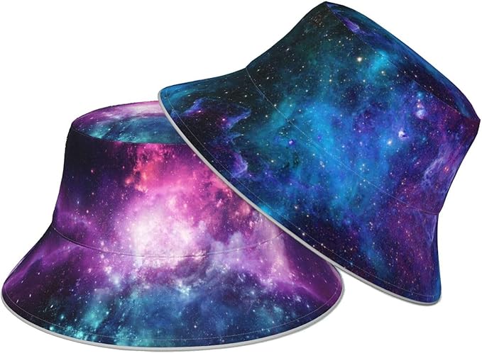 Hat Reversible Fisherman Hats Double Sided Wearing for Women Men Boys Girls