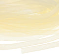 Mesh Tube Ribbon 25 Yards, 10mm Elastic Fabric Ribbons Mesh Tubing for Crafts/Gift Wrapping/Flower Bouquets/Wedding/Birthday/Holiday/Wreaths Christmas/Decoration[Cream Yellow]