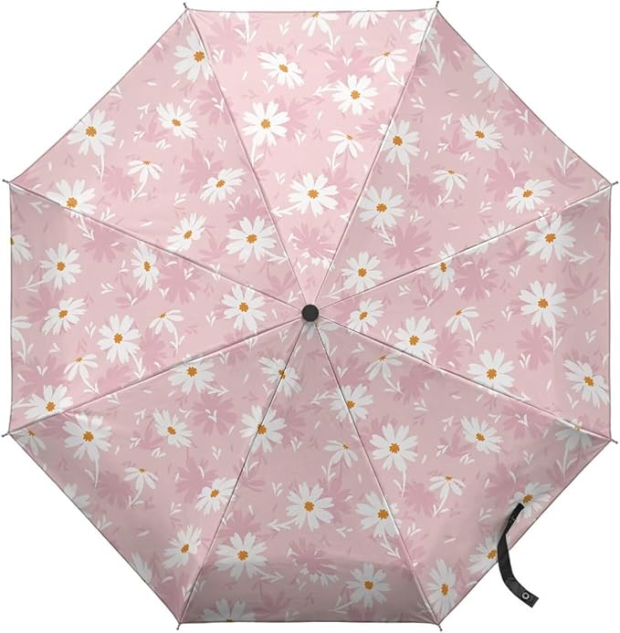 Umbrellas for Rain Lightweight Travel Umbrella 42" Canopy UV Protection Sun Umbrella Windproof Compact Umbrellas