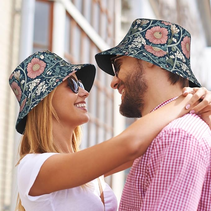 Bucket Hats Fashion Sun Cap Packable Outdoor Fisherman Hat for Women and Men Travel