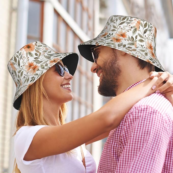 Bucket Hats Fashion Sun Cap Packable Outdoor Fisherman Hat for Women and Men Travel