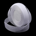 White Ribbon for Gifts Wrapping, 1 inch 50Yard Sheer Organza Ribbon, Gift Wrap Chiffon Fabric Ribbons for Flower Bouquet, Christmas, Mothers Day, Wedding, Crafts, Party Decoration