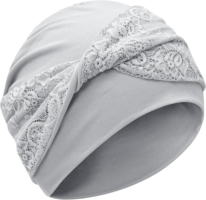 XYIYI Knot Chemo Headwear for Womens Cancer Patients, Stretchy Chemotherapy Headwraps Beanie Hats