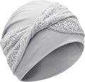 XYIYI Knot Chemo Headwear for Womens Cancer Patients, Stretchy Chemotherapy Headwraps Beanie Hats