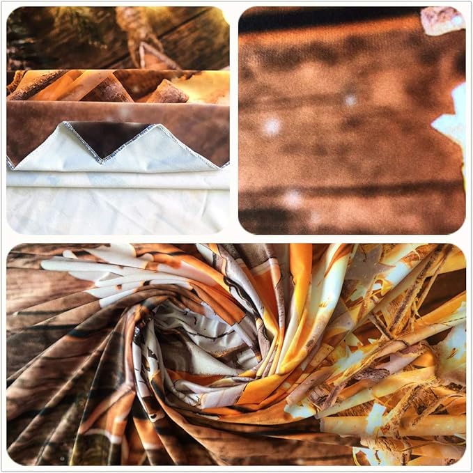 Kate 5×7ft Abstract Brown Photo Backdrop Old Master Texture Background Portrait Photography Backdrops for Photographer Head Shots Microfiber