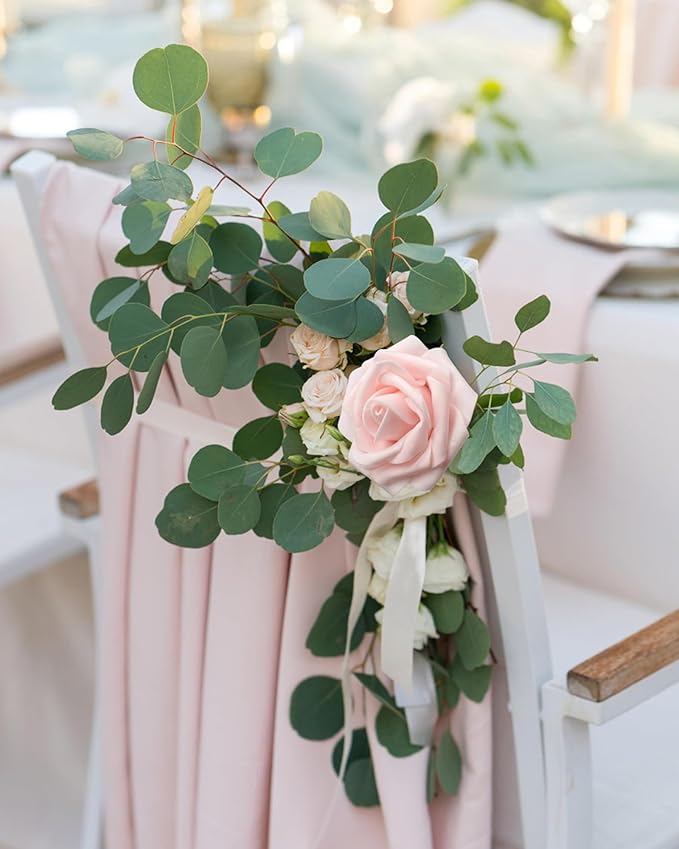 JOYLEX Artificial Flowers Realistic Roses, Real Looking Fake Roses with Stem for DIY Wedding Bouquets Centerpieces Bridal Shower Party Home Romantic Decorations (Light Pink, Regular 3" - 200pcs)
