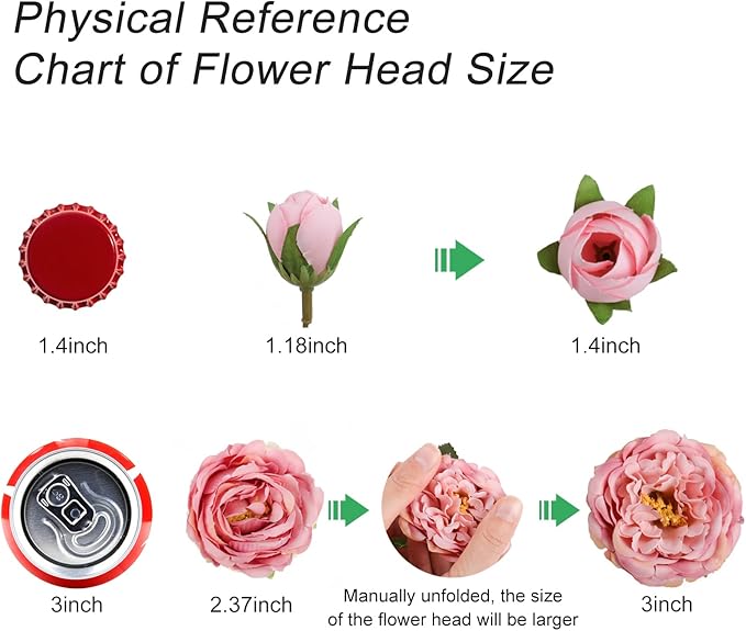 Artificial Peonies Silk Flowers, Pink Faux Peony Bouquet 4 Bundles Florals Arrangements for Farmhouse Home Boho Wedding Table Centerpiece, Fake Plastic Flowers Bulk for Vase Decoration (Blush Pink)