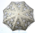 LCY Embroidered Lace Double-deck Anti-UV Parasol Sun/Rain/Snow Folding Umbrella