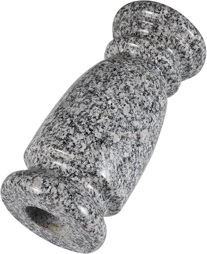 Granite Cemetery Vase for Grave Markers, Headstone Memorial Flower Holder