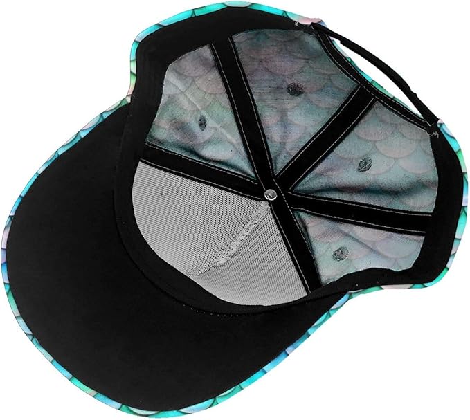 Pastel Cornflowers Floral Baseball Cap Dad Hats All-Over Print Fashion Accessory 100% Polyester Adjusts to Fit Most