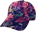 Pastel Cornflowers Floral Baseball Cap Dad Hats All-Over Print Fashion Accessory 100% Polyester Adjusts to Fit Most