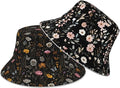 Bucket Hat Double-Side-Wear Reversible Sun Hat Beach Travel Hiking for Women Men