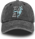 Negi Retro Baseball Cap Denim Hat for Women Female Washed Distressed Adjustable Dad Hats Unconstructed Cotton
