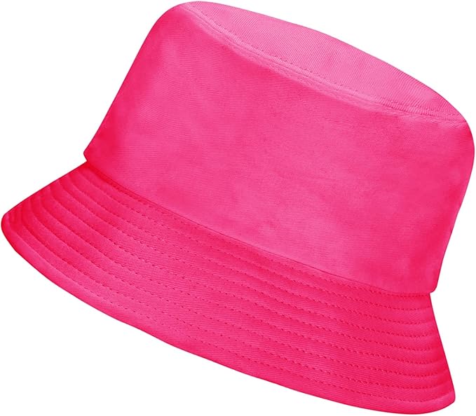 Rosoz 1 & 2 Pack Bucket Hat for Women Men Summer Travel Beach Sun Hat Outdoor Cap Unisex Bucket Hats