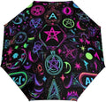 3 Fold Car Umbrella Folding Portable Automatic Umbrella Sunny Rain Sunscreen