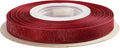 3/8 Inch Raisin Shimmer Sheer Organza Ribbon Sheer Chiffon Ribbon 50 Yards-Roll Multiple Colors Available for Gift Wrapping Wedding Events Christmas Décor