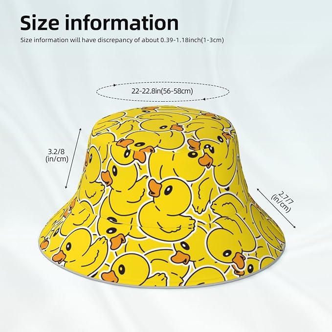 Bucket Hat Beach Summer Sun Hat Reversible Fisherman Hats Double Sided Wearing for Women Men Boys Girls