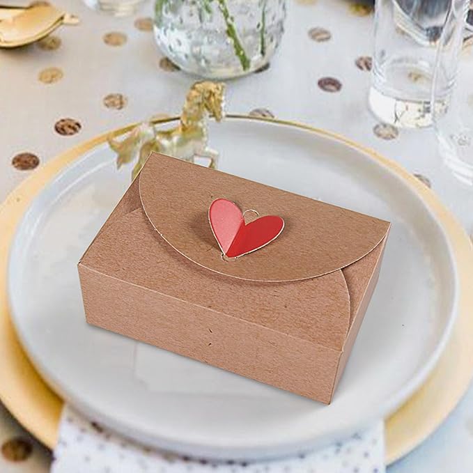 KYXKHSAA Heart Shape Envelope Flower Box, Premium Cardboard Floral Bouquet Packaging, Modern Home Decor Accent Piece, Creative Gift Wrap Container For Valentine’s Day, Wedding, Mother’s Day
