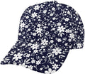Floral Baseball Cap for Women Fashionable Adjustable Dad Hat Low Profile Running Hat for Summer Sporting Working Hiking