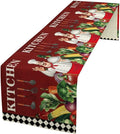 Chef Table Runner,Farmhouse Burlap Table Runners for Party Wedding, Chef Decorations for Kitchen, Chef Kitchen Decor 13x70in