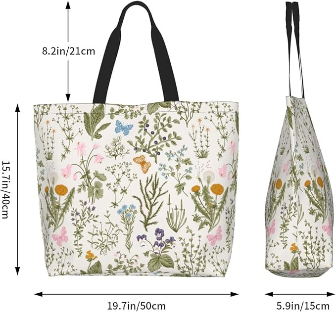 Sunflower Tote Bag For Women, Waterproof Shoulder Bags Big Reusable Grocery Handbag For Shopping Picnic Work Beach