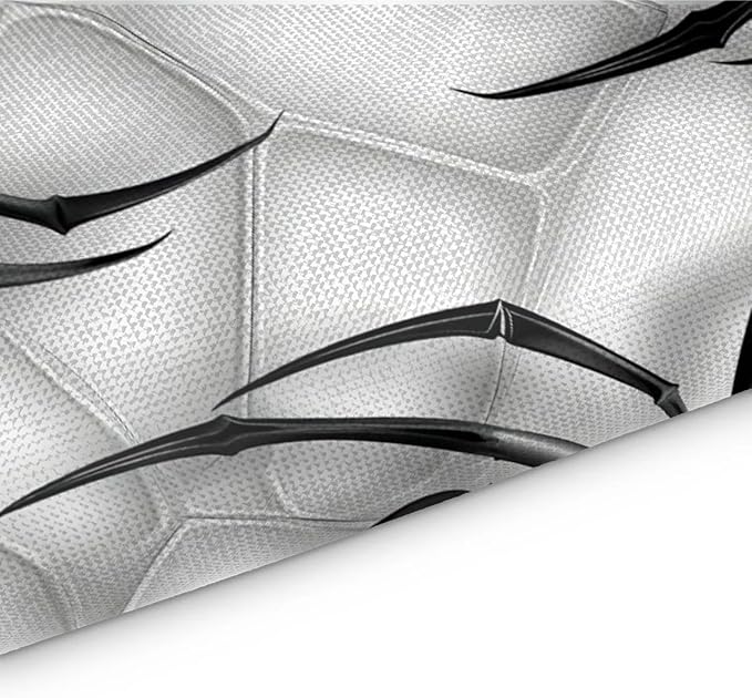 Black Spiders Placemats, Place Mats Set of 4, Heat Resistant Place Mats, Washable Table Mats for Dining Table, Non-Slip Stain Resistant Kitchen Table Placemats, Spiders Web