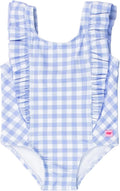 RuffleButts® Baby/Toddler Girls Ruffle Strap One Piece Swimsuit w/UPF 50+ Sun Protection