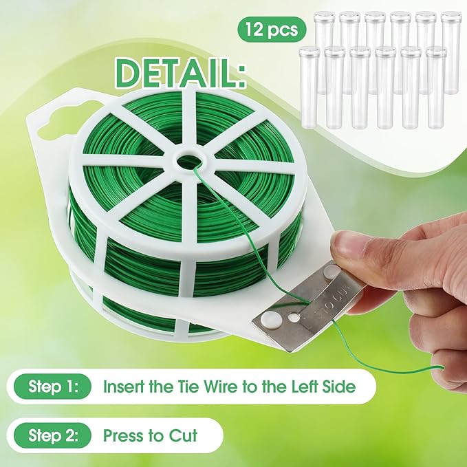 WILLBOND 121 Pcs Floral Arrangement Tool Kit Rose Thorn Remover Pruner Trimmer Gloves 22/26 Gauge Paddle Tie Stem Pearl Corsage Pin Pruning Shears, Florist Garden Tool Gift Kit for Women(Bright Color)