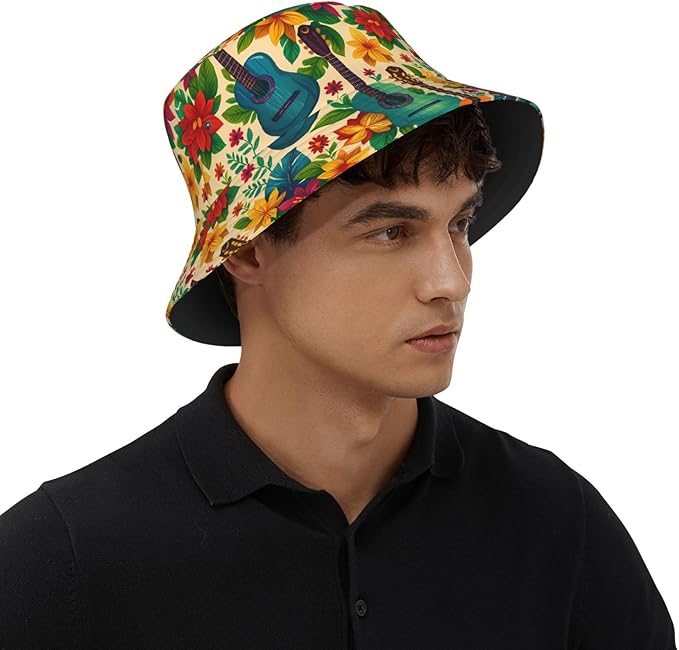 Cute Potted Cactus Bucket Hat Novelty Sun Hats Trendy Fisherman Cap for Men and Women