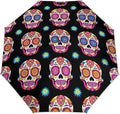 3 Fold Car Umbrella Folding Portable Automatic Umbrella Sunny Rain Sunscreen