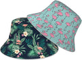 Hat Reversible Fisherman Hats Double Sided Wearing for Women Men Boys Girls