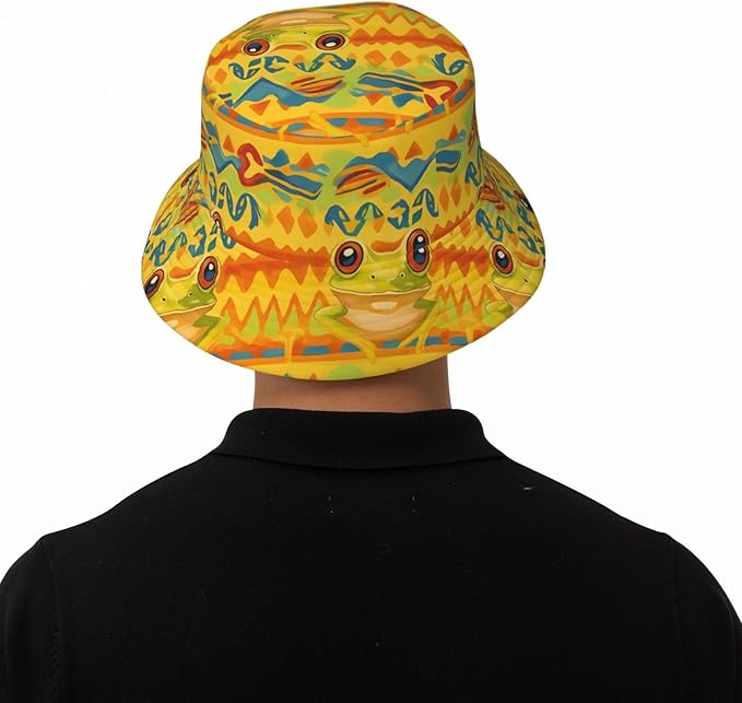 Cute Potted Cactus Bucket Hat Novelty Sun Hats Trendy Fisherman Cap for Men and Women