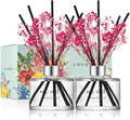 COCODOR Preserved Real Flower Reed Diffuser/Rose Perfume / 6.7oz(200ml) / 2 Pack/Reed Diffuser Set, Oil Diffuser & Reed Diffuser Sticks, Home Decor & Office Decor, Fragrance and Gifts