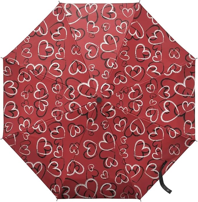 Umbrellas for Rain Lightweight Travel Umbrella 42" Canopy UV Protection Sun Umbrella Windproof Compact Umbrellas