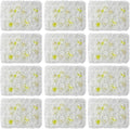 12PCS Flower Wall Panel Set, Artificial Wall Flower Backdrop,Artificial Flower Wall Mat Silk Rose Flower Panels,Hydrangea Rose Floral Panel for Party Wedding