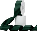 Hunter Green Satin Ribbon, Double Faced 1-1/2 Inch X 25 Yards, Premium Satin Ribbon for Gift Wrapping, Crafts, Hair Bow Making, Sewing, Flower Bouquet, Wedding Party Decor
