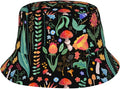 Bucket Hat for Women Men, Summer Print Hat Travel Packable Sun Cap Outdoor Hat for Women and Men