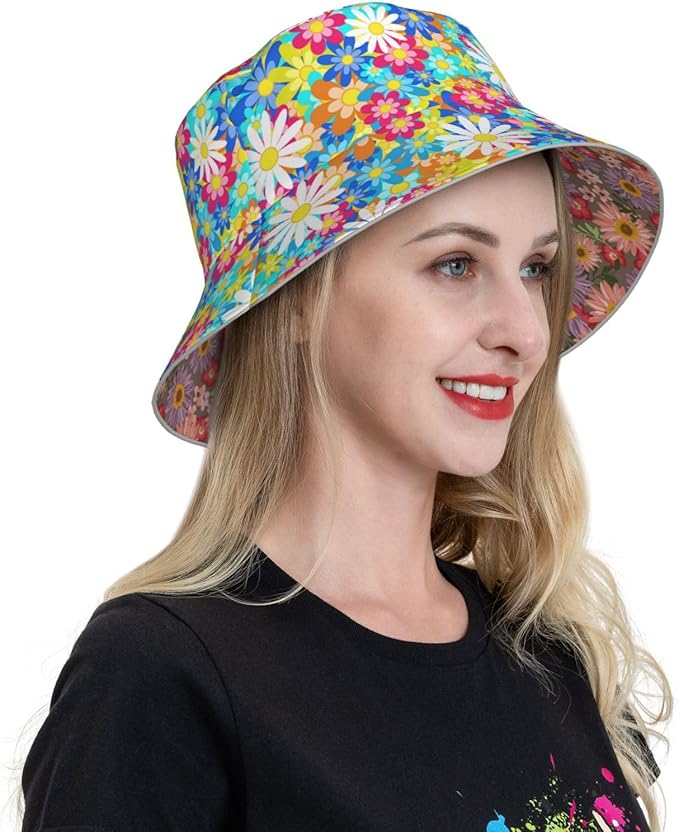 Bucket Hat for Women and Men Fashion Sun Cap Packable Outdoor Fisherman Hat