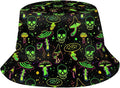 Bucket Hat for Women Men Funny Halloween Hats Packable Outdoor Fisherman Hats Caps Unisex