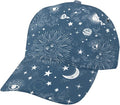 Floral Baseball Cap for Women Fashionable Adjustable Dad Hat Low Profile Running Hat for Summer Sporting Working Hiking