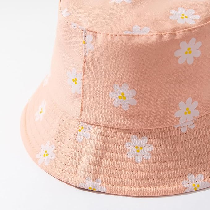Malaxlx Unisex Bucket Hat Beach Sun Hat Aesthetic Fishing Hat for Men Women Teens, Reversible Double-Side-Wear